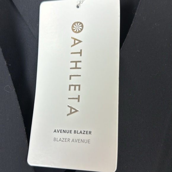 Athleta Avenue Black Women's Blazer New (NWT) Size 6 - Picture 6 of 12